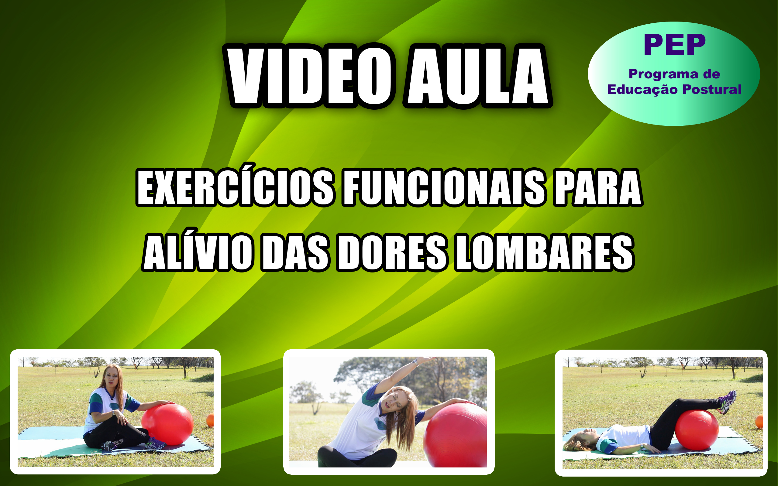 Exercícios Funcionais para alívio das dores Lombares